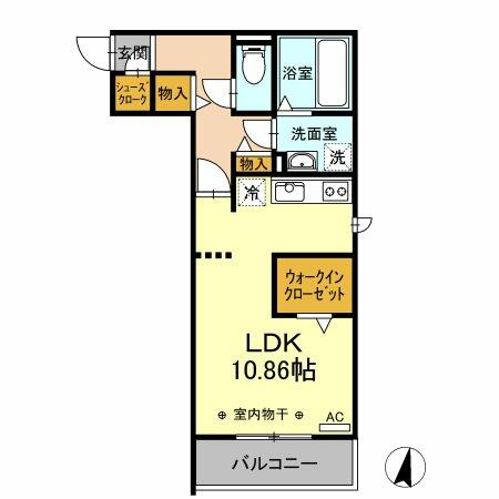 同じ建物の物件間取り写真 - ID:221010774123