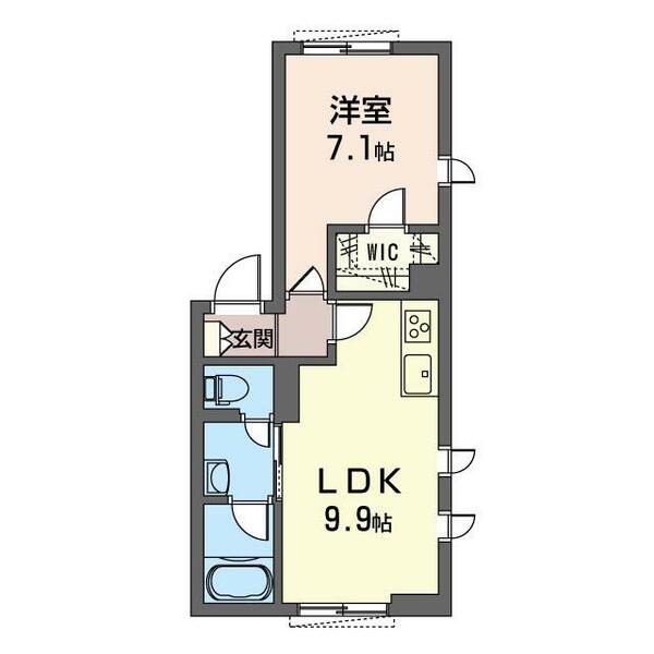 フルラージュ 00101｜神奈川県川崎市中原区上小田中２丁目(賃貸マンション1LDK・1階・39.00㎡)の写真 その2