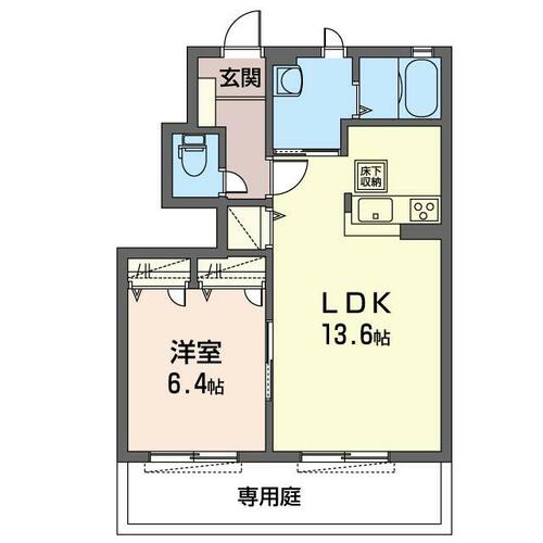 同じ建物の物件間取り写真 - ID:208009242177