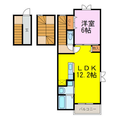 同じ建物の物件間取り写真 - ID:211047064767