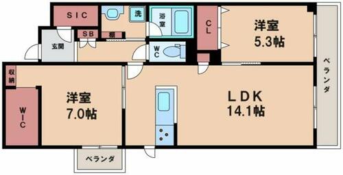 同じ建物の物件間取り写真 - ID:227084679451