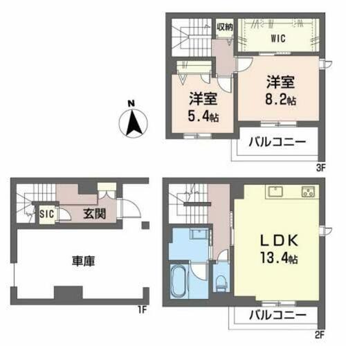 同じ建物の物件間取り写真 - ID:234022993714