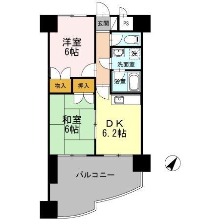 同じ建物の物件間取り写真 - ID:242001489364