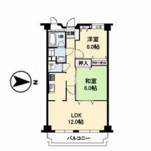 同じ建物の物件間取り写真 - ID:231504710736