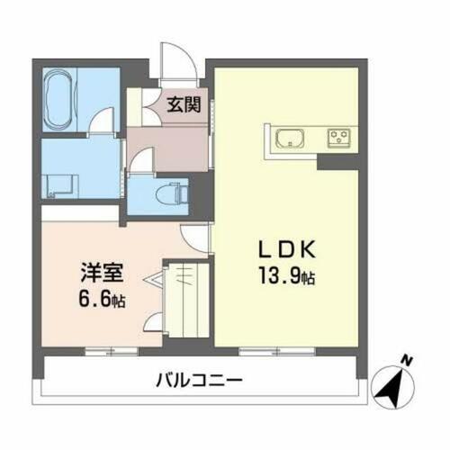 同じ建物の物件間取り写真 - ID:234023105966