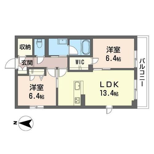 同じ建物の物件間取り写真 - ID:212042260152