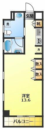 レジディア武蔵小杉 308｜神奈川県川崎市中原区今井南町(賃貸マンション1K・3階・31.26㎡)の写真 その2