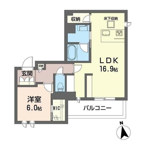 同じ建物の物件間取り写真 - ID:209005609114