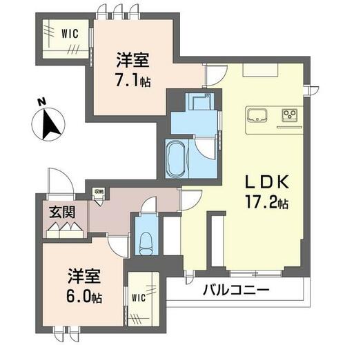 同じ建物の物件間取り写真 - ID:209005609115