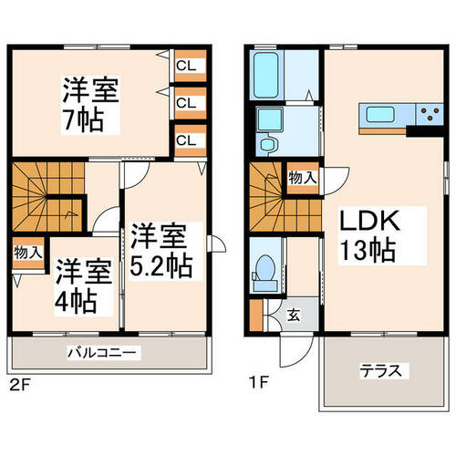 同じ建物の物件間取り写真 - ID:243006691111