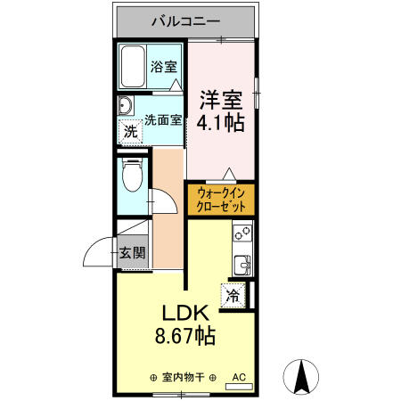 同じ建物の物件間取り写真 - ID:221010409840