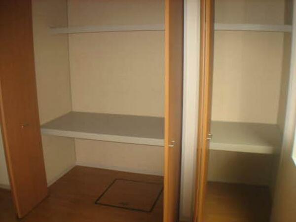 画像13:西側洋室の収納スペースです。衣類・布団等色々な物が置けるスペースです。