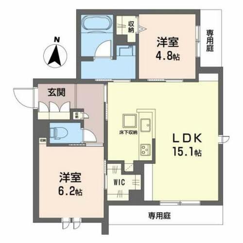 同じ建物の物件間取り写真 - ID:227081286685