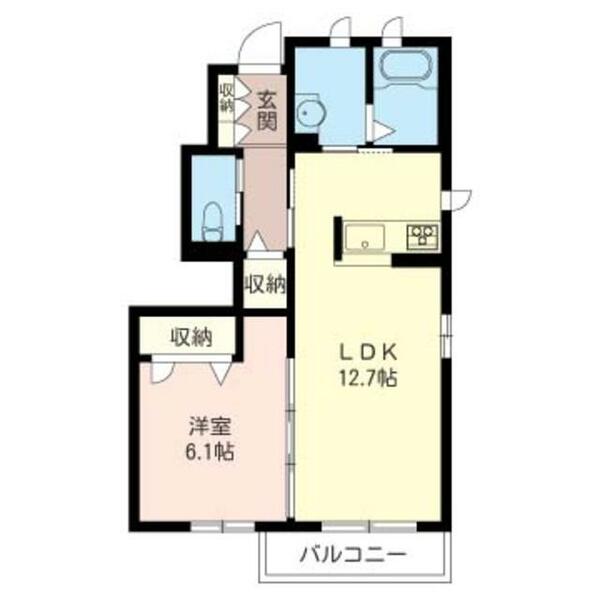 リラフォート壱番館 00101｜埼玉県比企郡小川町大字小川(賃貸アパート1LDK・1階・46.85㎡)の写真 その2