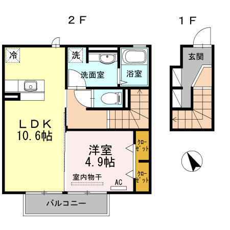 同じ建物の物件間取り写真 - ID:241004745057