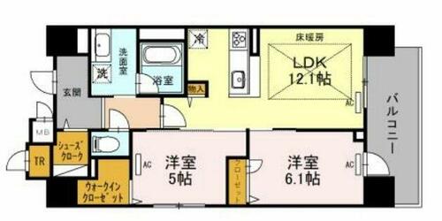 ＩＢＣ　Ｒｅｓｉｄｅｎｃｅ　Ｗｅｓｔの間取り