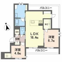 シャーメゾン帯小入口 A0301 ｜ 熊本県熊本市東区帯山４丁目（賃貸マンション2LDK・3階・66.61㎡） その2