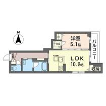 ルーツ 00101 ｜ 千葉県船橋市前原西３丁目（賃貸マンション1LDK・1階・43.03㎡） その2