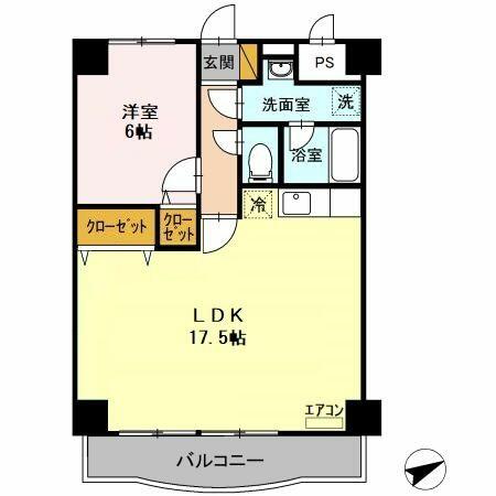 千葉県千葉市緑区おゆみ野南２丁目(賃貸マンション1LDK・4階・52.33㎡)の写真 その2