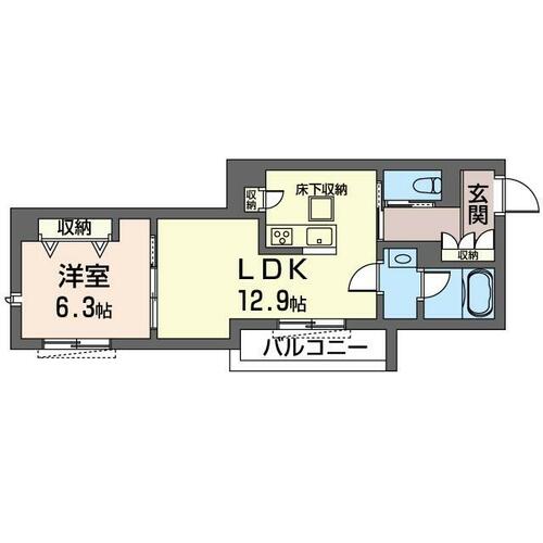 同じ建物の物件間取り写真 - ID:213102456080