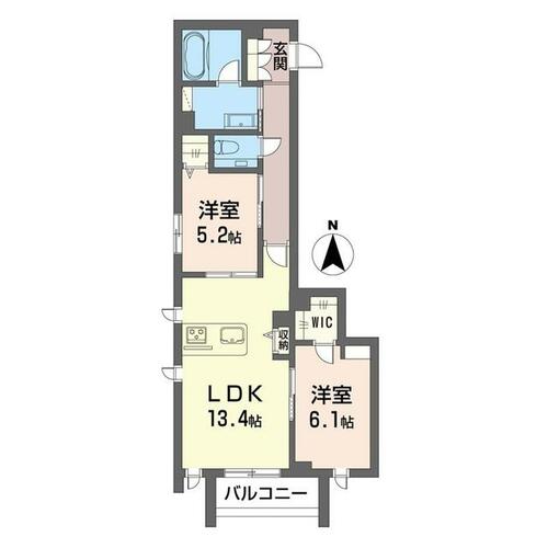 同じ建物の物件間取り写真 - ID:213102456103