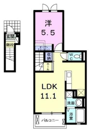 同じ建物の物件間取り写真 - ID:214055994862