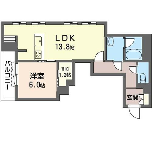 同じ建物の物件間取り写真 - ID:211046864710