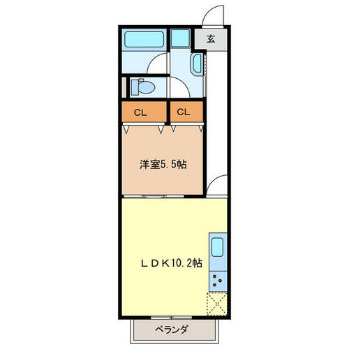 同じ建物の物件間取り写真 - ID:224004834208