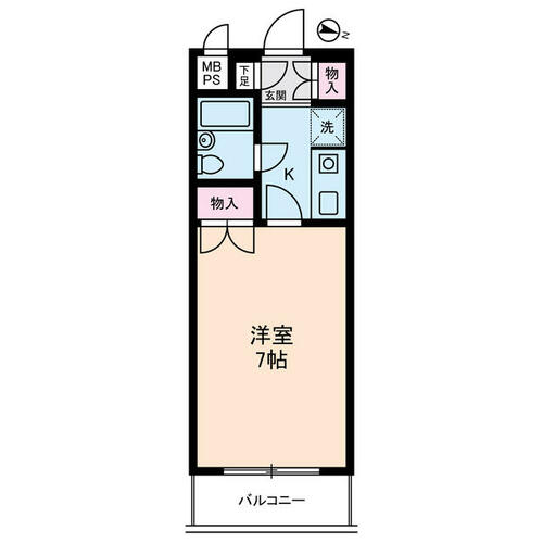 同じ建物の物件間取り写真 - ID:213096448318