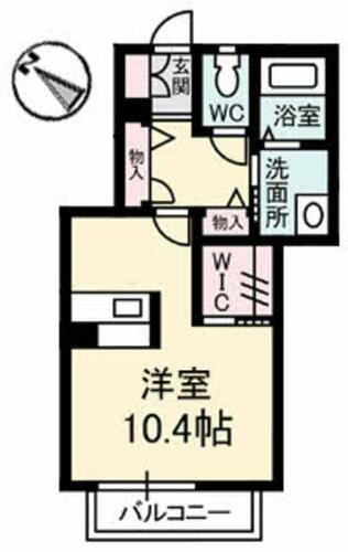 同じ建物の物件間取り写真 - ID:235005205448