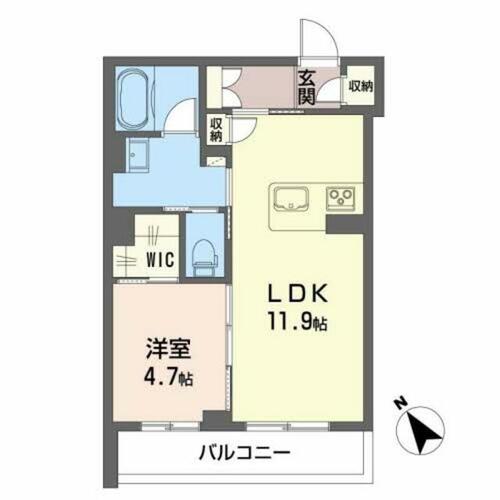 同じ建物の物件間取り写真 - ID:206001962662