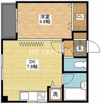 長崎県長崎市鍛冶屋町（賃貸マンション1DK・4階・31.45㎡） その2