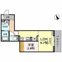 埼玉県さいたま市浦和区北浦和５丁目（賃貸アパート1LDK・3階・34.00㎡） その2