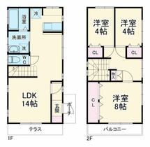 波木町貸家Ｂ B ｜ 三重県四日市市波木町（賃貸一戸建3LDK・--・76.59㎡） その2