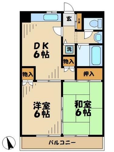 同じ建物の物件間取り写真 - ID:213103867014