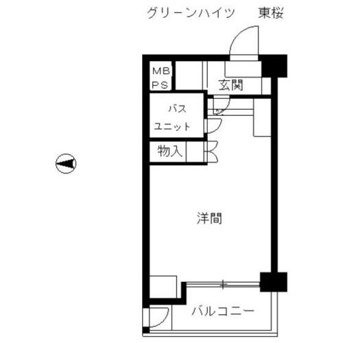 同じ建物の物件間取り写真 - ID:223031612787