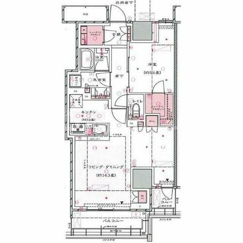 同じ建物の物件間取り写真 - ID:211047420690