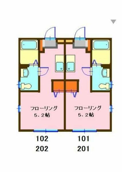 ＬＡＡＴＯＮＥ 102｜神奈川県横浜市保土ケ谷区桜ケ丘２丁目(賃貸アパート1R・1階・20.28㎡)の写真 その2