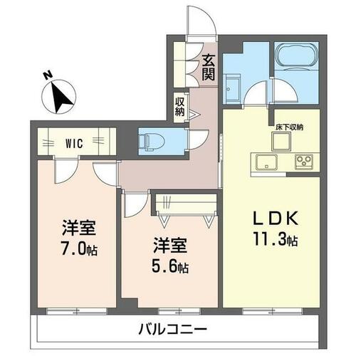 同じ建物の物件間取り写真 - ID:213103237123