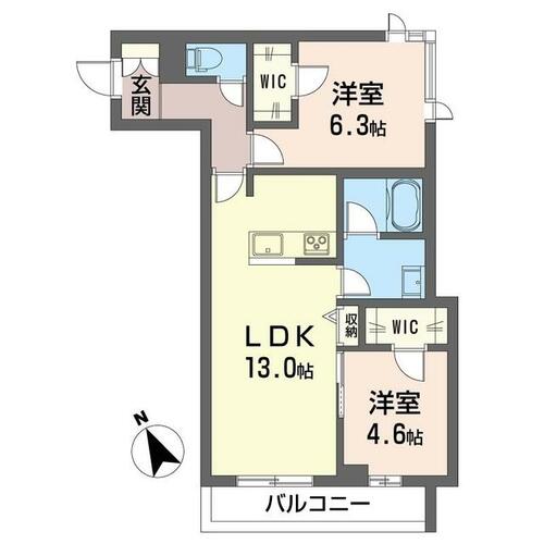 同じ建物の物件間取り写真 - ID:213103237022