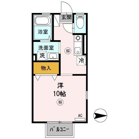 同じ建物の物件間取り写真 - ID:228048158717