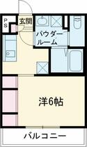 千葉県船橋市海神５丁目（賃貸マンション1K・3階・22.35㎡） その2