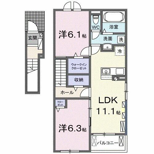 同じ建物の物件間取り写真 - ID:207001152283