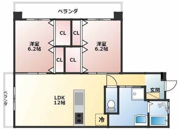 Ｃａｓａ　Ｖｉｎｏｓａ（カサビノーサ）（ＫＷ） 501｜沖縄県那覇市小禄５丁目(賃貸アパート2LDK・5階・58.94㎡)の写真 その2