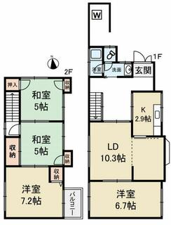 間取り：228059337270