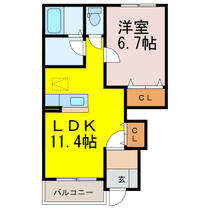 埼玉県加須市南篠崎（賃貸アパート1LDK・1階・44.95㎡） その2