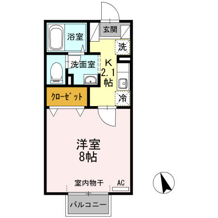 同じ建物の物件間取り写真 - ID:244003902152