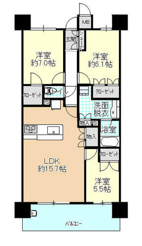 同じ建物の物件間取り写真 - ID:235004990161