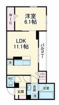 ｆｏｒｔｕｎａ　ｕｎｕｓ  ｜ 埼玉県草加市金明町（賃貸アパート1LDK・3階・44.48㎡） その2