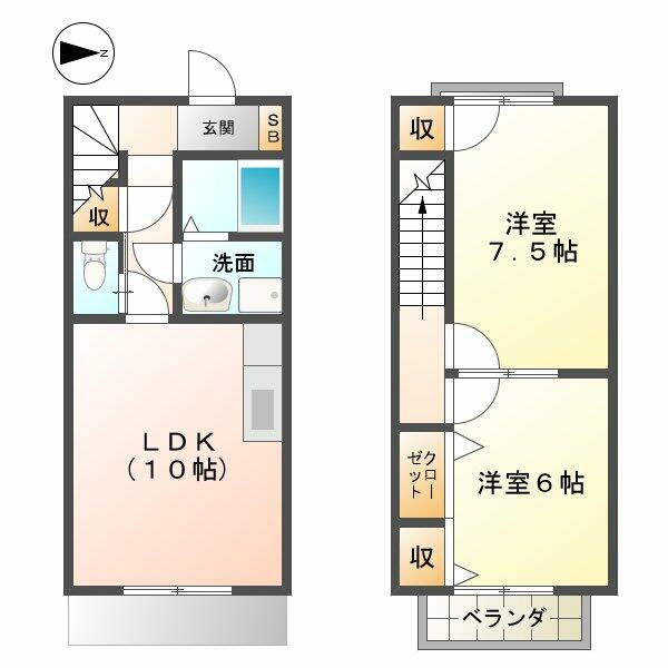 Ｐｒｉｍｅｒａ　Ａ 1｜三重県四日市市日永西１丁目(賃貸アパート2LDK・1階・59.62㎡)の写真 その1